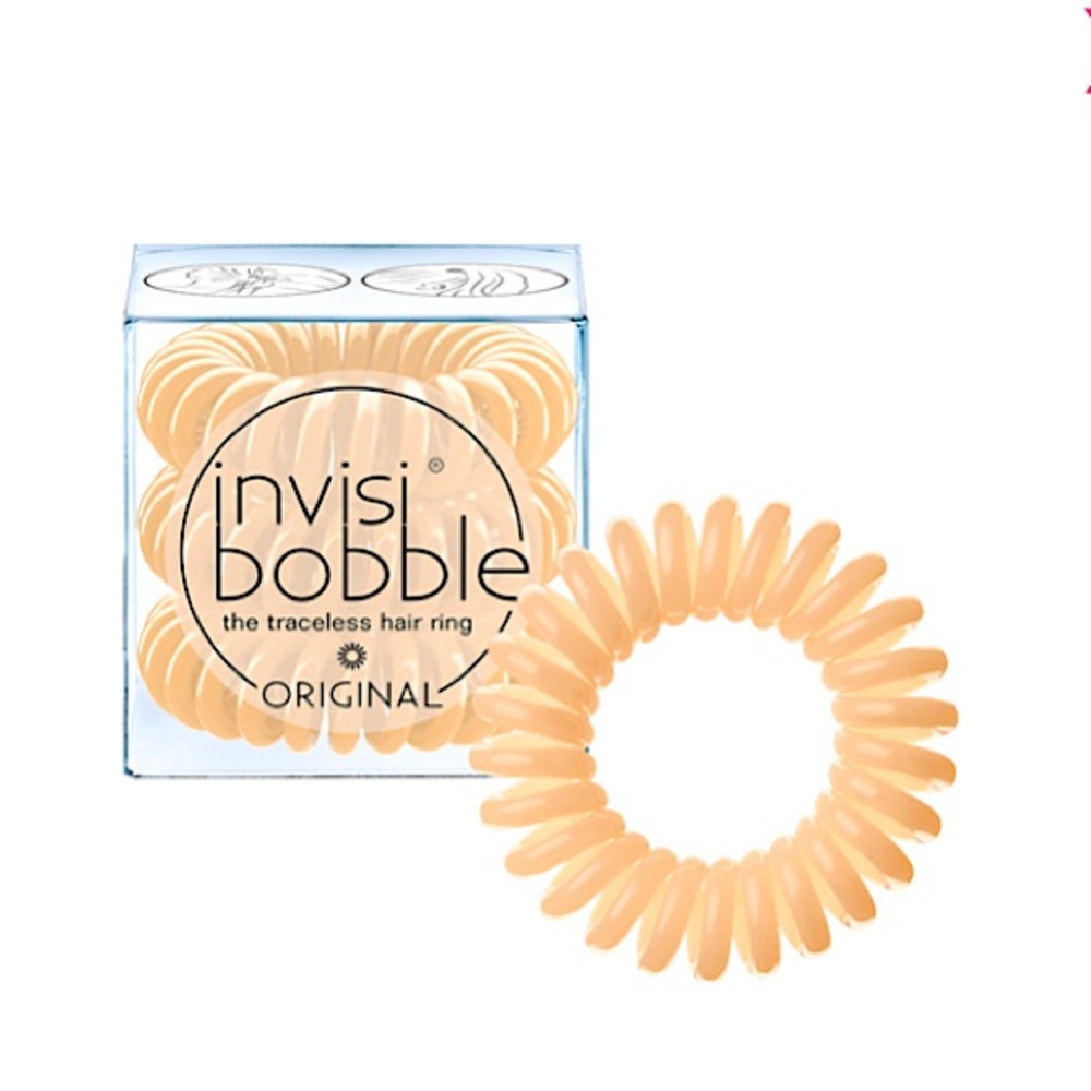 🌟5/$25 | INVISIBOBBLE | Traceless Hair Ring | Nude Colour